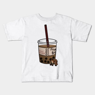 American Toad Brown Sugar Boba Kids T-Shirt